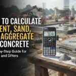 How to Calculate Cement, Sand and Aggregate for Concrete