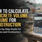How to Calculate Concrete Volume for Construction
